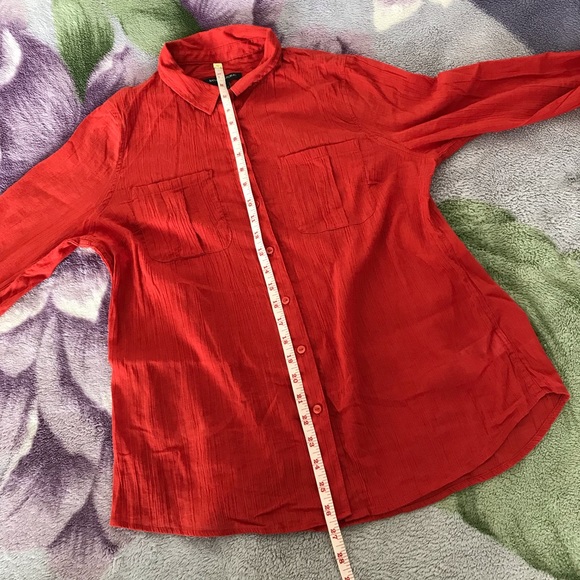 Banana Republic Breathable Solid Voile Shirt - Picture 12 of 13